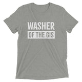 Washer of the Gis Unisex Tri-Blend T-Shirt