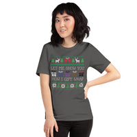 Jiu-Jitsu Christmas Gift Wrap Unisex Tee