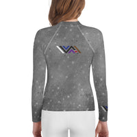 Jiu-Jitsu Space Hexagon Youth Rash Guard
