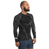 Black Marble Lightning Men's NoGi Jiu-Jitsu Rash Guard
