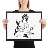 Mastering Chokeholds Framed Jiu-Jitsu Art Poster Print