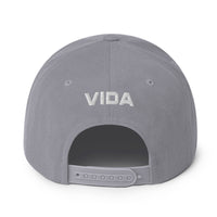 Vida Icon (Full Color) Flat Brim Snapback Hat