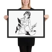 Mastering Chokeholds Framed Jiu-Jitsu Art Poster Print