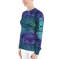 Mermaid Scales Women's Jiu-Jitsu Rash Guard