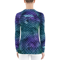 Mermaid Scales Women's Jiu-Jitsu Rash Guard