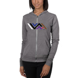 Vida Icon Unisex Zip Lightweight Hoodie Sweatshirt