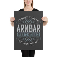 Twinkle Twinkle Armbar Jiu-Jitsu Art Poster Print