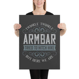 Twinkle Twinkle Armbar Jiu-Jitsu Art Poster Print