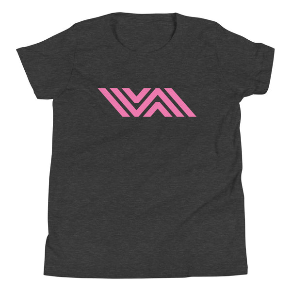 Pink Vida Icon Youth Short Sleeve T-Shirt