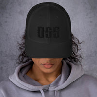 Oss Blackout Trucker Cap