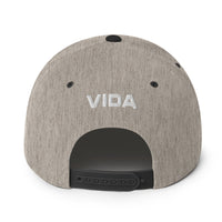 Vida Icon (Full Color) Flat Brim Snapback Hat