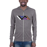 Vida Icon Unisex Zip Lightweight Hoodie Sweatshirt