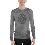 Jiu-Jitsu Space Hexagon Men's Rash Guard