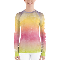 Rainbow Women's Jiu-Jitsu Rash Guard