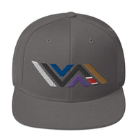 Vida Icon (Full Color) Flat Brim Snapback Hat