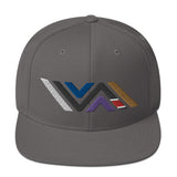 Vida Icon (Full Color) Flat Brim Snapback Hat