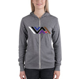 Vida Icon Unisex Zip Lightweight Hoodie Sweatshirt