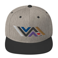 Vida Icon (Full Color) Flat Brim Snapback Hat