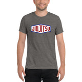 Red, White & Blue Jiu-Jitsu Unisex Tri-Blend T-Shirt
