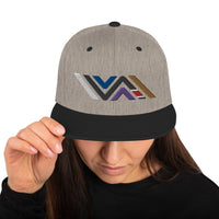 Vida Icon (Full Color) Flat Brim Snapback Hat