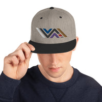 Vida Icon (Full Color) Flat Brim Snapback Hat