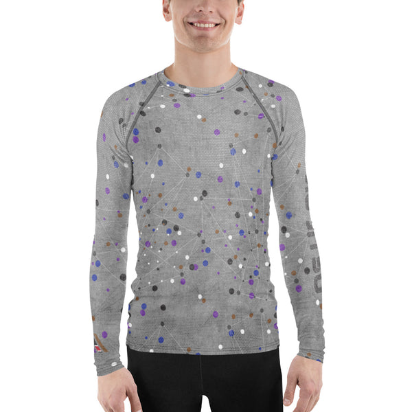 Jiu-Jitsu Molecules Men's Rash Guard