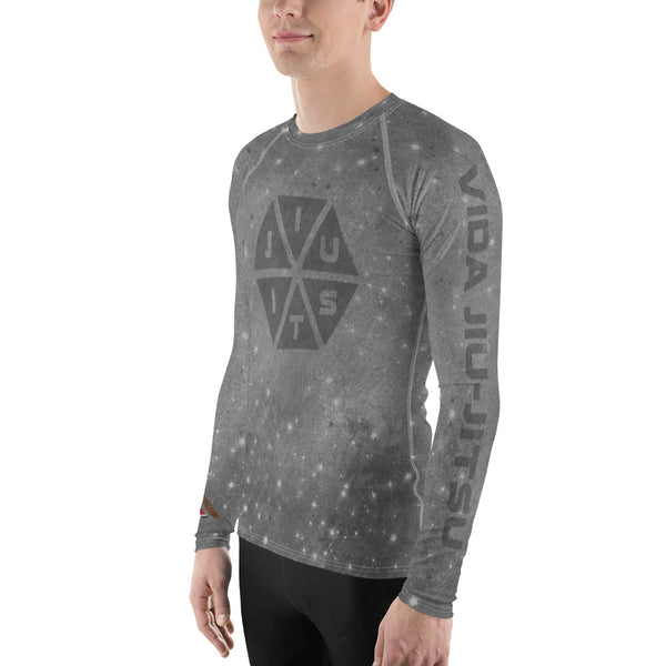 Jiu-Jitsu Space Hexagon Men's Rash Guard