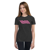 Pink Vida Icon Youth Short Sleeve T-Shirt