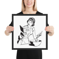 Mastering Chokeholds Framed Jiu-Jitsu Art Poster Print