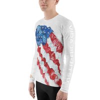 American Flag Men's Jiu-Jitsu Rash Guard