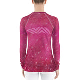 Pink Space Women's Jiu-Jitsu Rash Guard