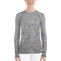 Jiu-Jitsu Molecules Women's Rash Guard