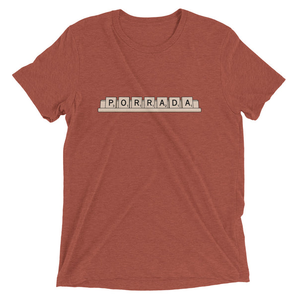 Scrabble Porrada Unisex Tri-blend Tee