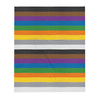 Jiu-Jitsu Belt Throw Blanket (Adult and Kid Ranks)