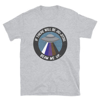 If There Will Be Jiu-Jitsu, Beam Me Up. Short-Sleeve Unisex T-Shirt