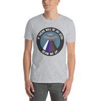 If There Will Be Jiu-Jitsu, Beam Me Up. Short-Sleeve Unisex T-Shirt