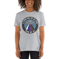 If There Will Be Jiu-Jitsu, Beam Me Up. Short-Sleeve Unisex T-Shirt
