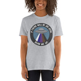 If There Will Be Jiu-Jitsu, Beam Me Up. Short-Sleeve Unisex T-Shirt