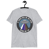 If There Will Be Jiu-Jitsu, Beam Me Up. Short-Sleeve Unisex T-Shirt