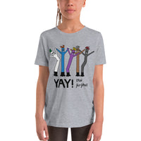Yay For Jiu-Jitsu Dancing Balloon Guys Youth Short Sleeve T-Shirt